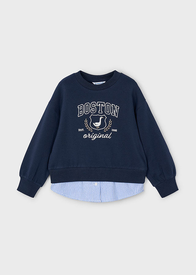 Mayoral - Sweater met blouse