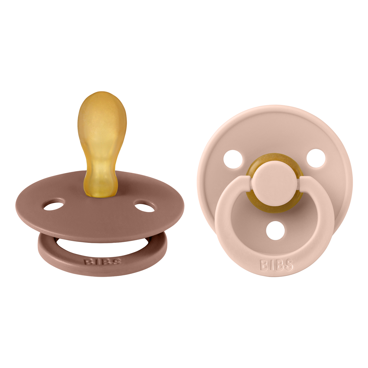 BIBS - 2-pack symmetr Woodchuck/Blush - 2