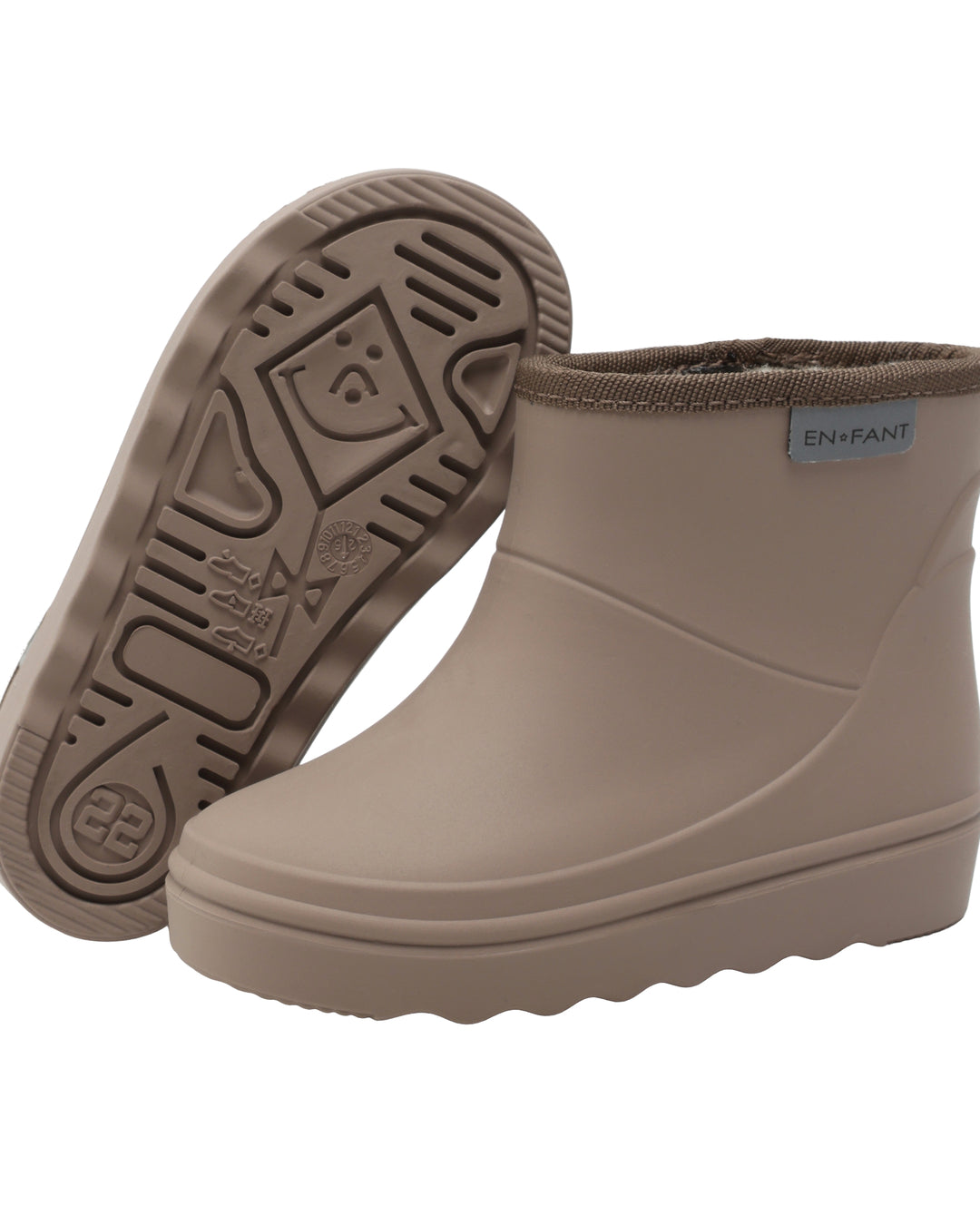 En Fant - Thermoboots short pine bark - Levering September