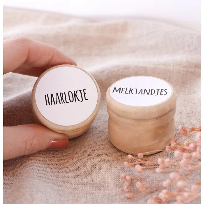 Fien & Feau - Bewaardoosjes melktanden en haarlokjes