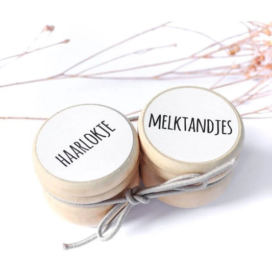 Fien & Feau - Bewaardoosjes melktanden en haarlokjes