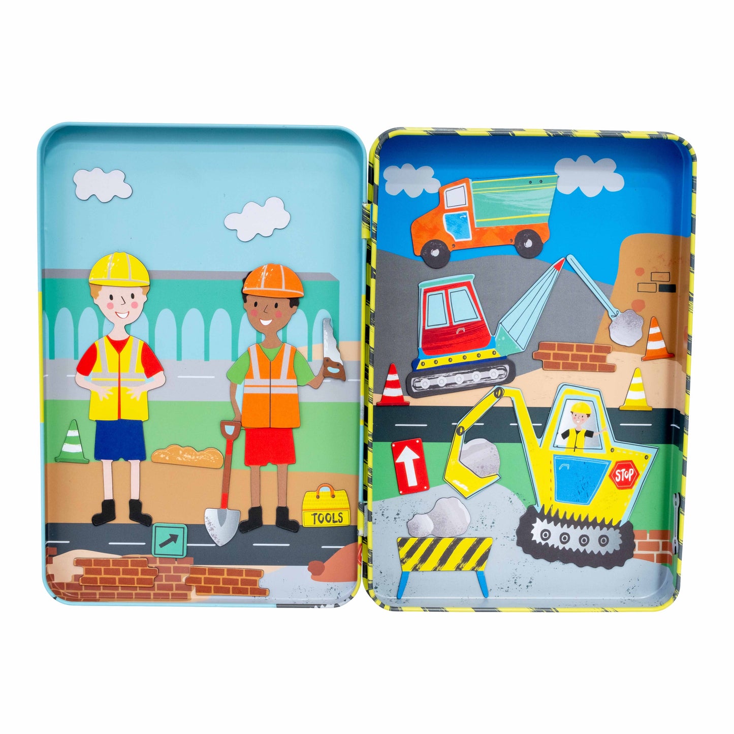 Floss & Rock - Construction Magnetic Playtime
