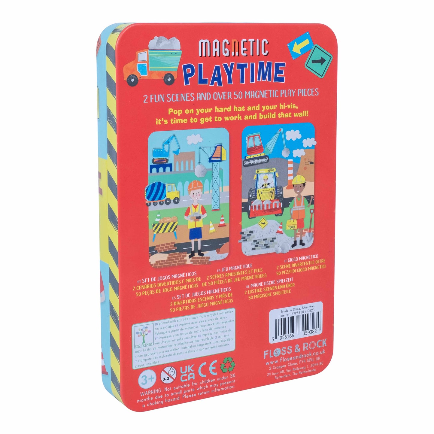 Floss & Rock - Construction Magnetic Playtime