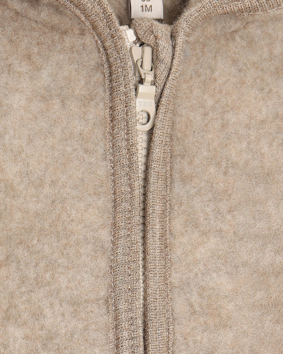 Huttelihut - Pramsuit wool fleece beige