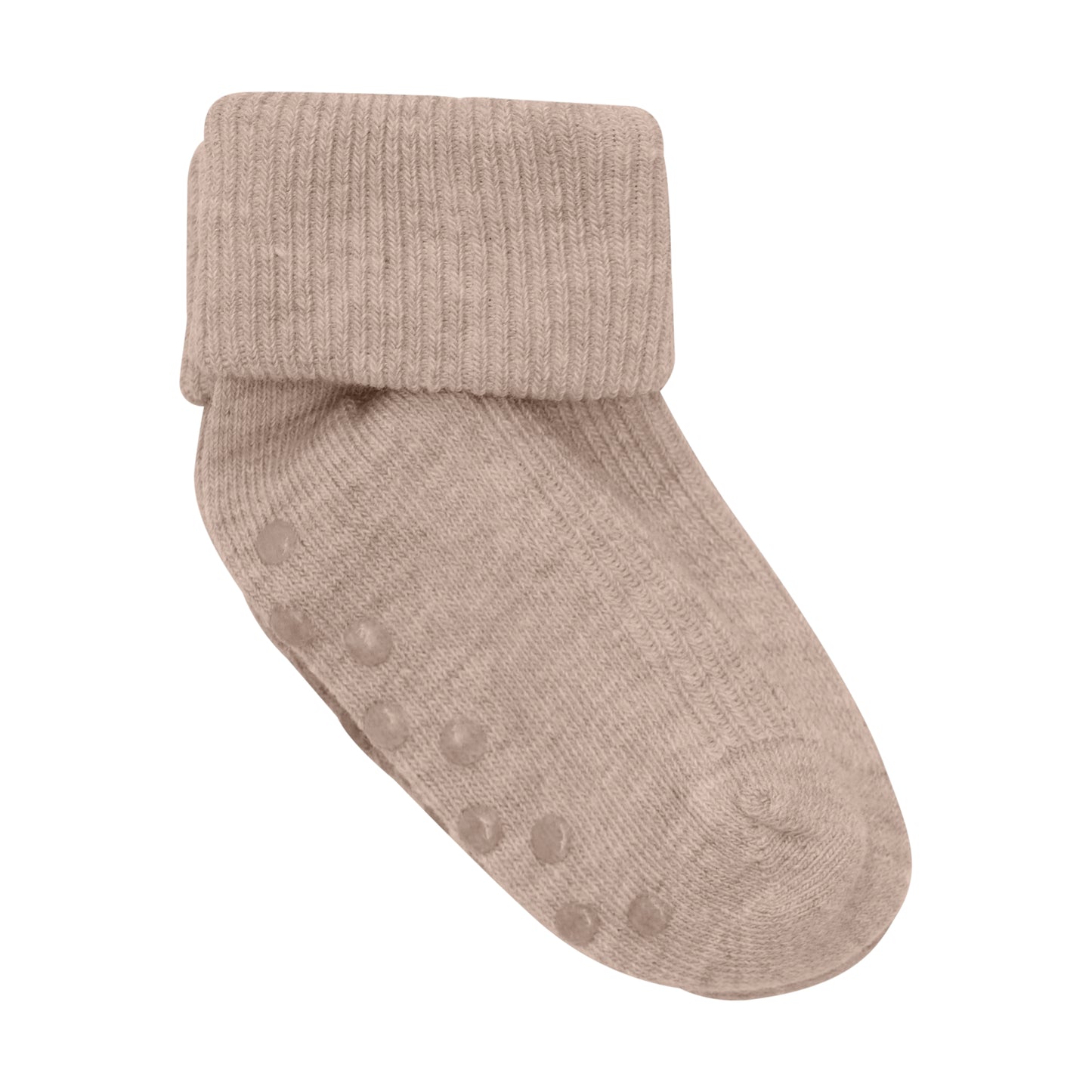 Minymo - Sokken met antislip beige