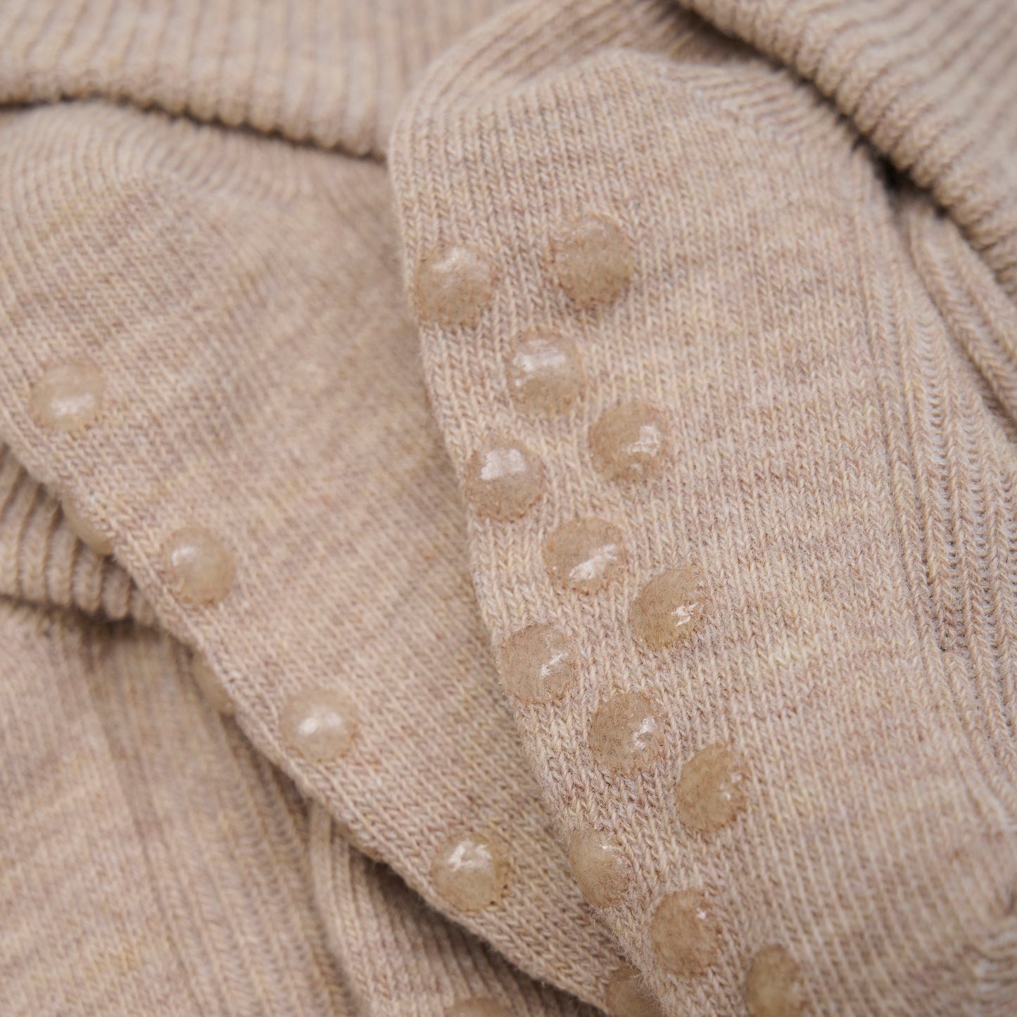 Minymo - Sokken met antislip beige