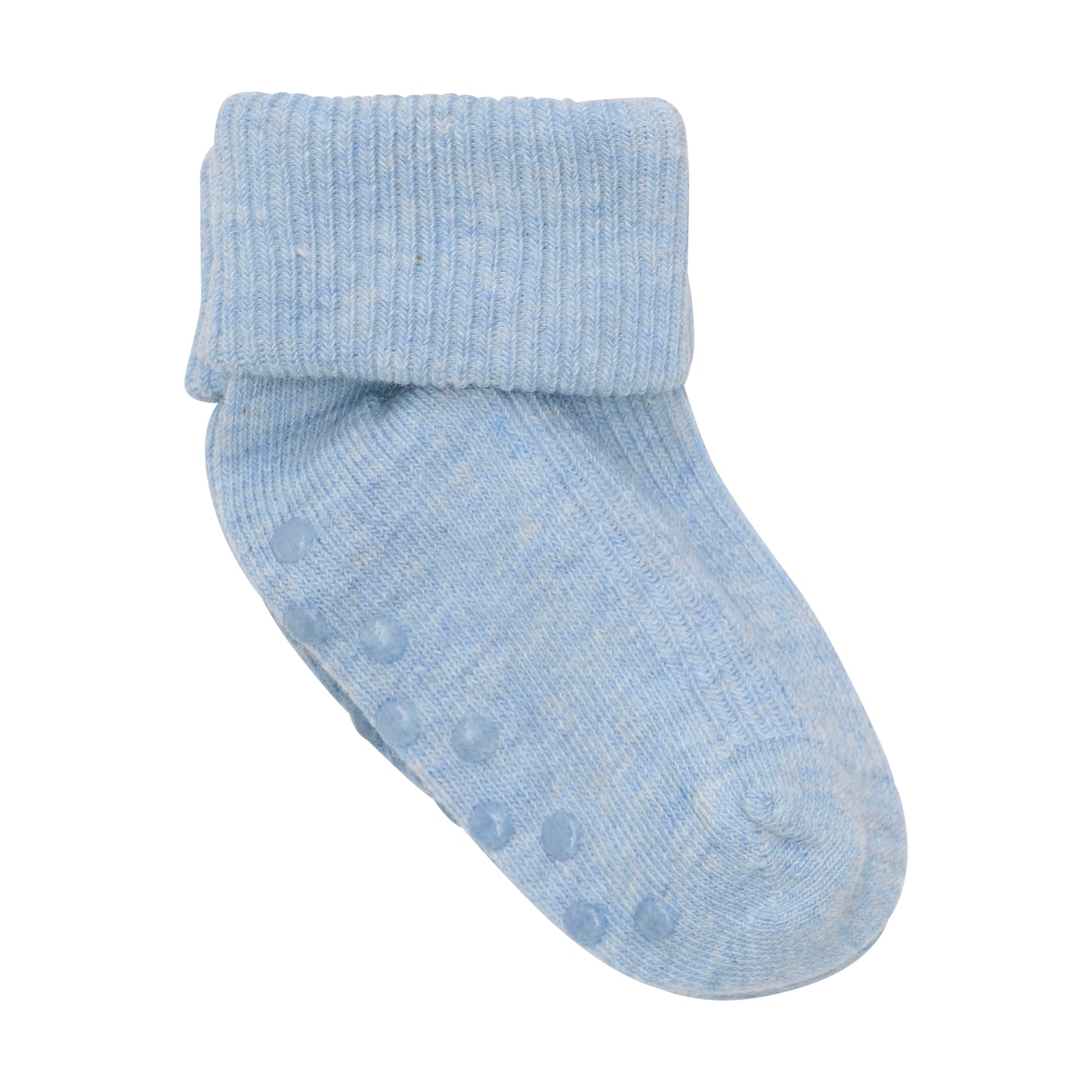 Minymo - Sokken met antislip babyblauw