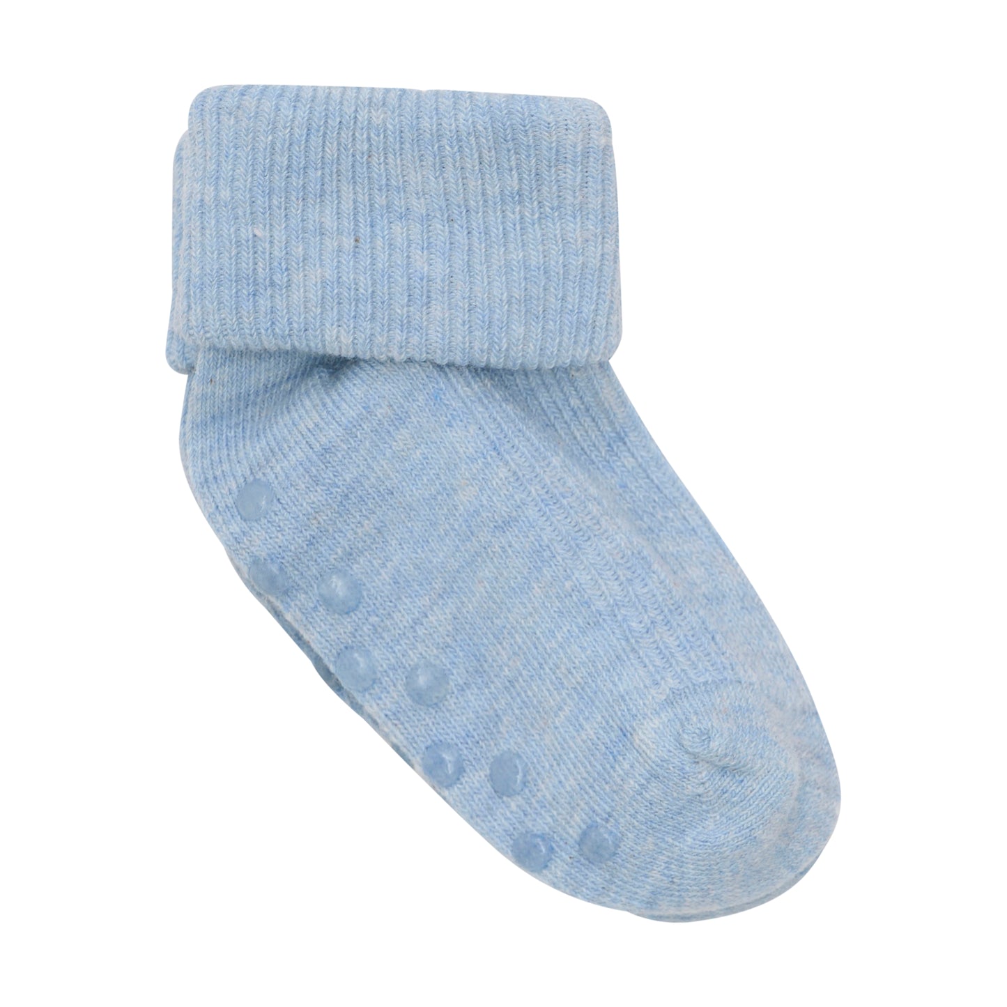 Minymo - Sokken met antislip babyblauw