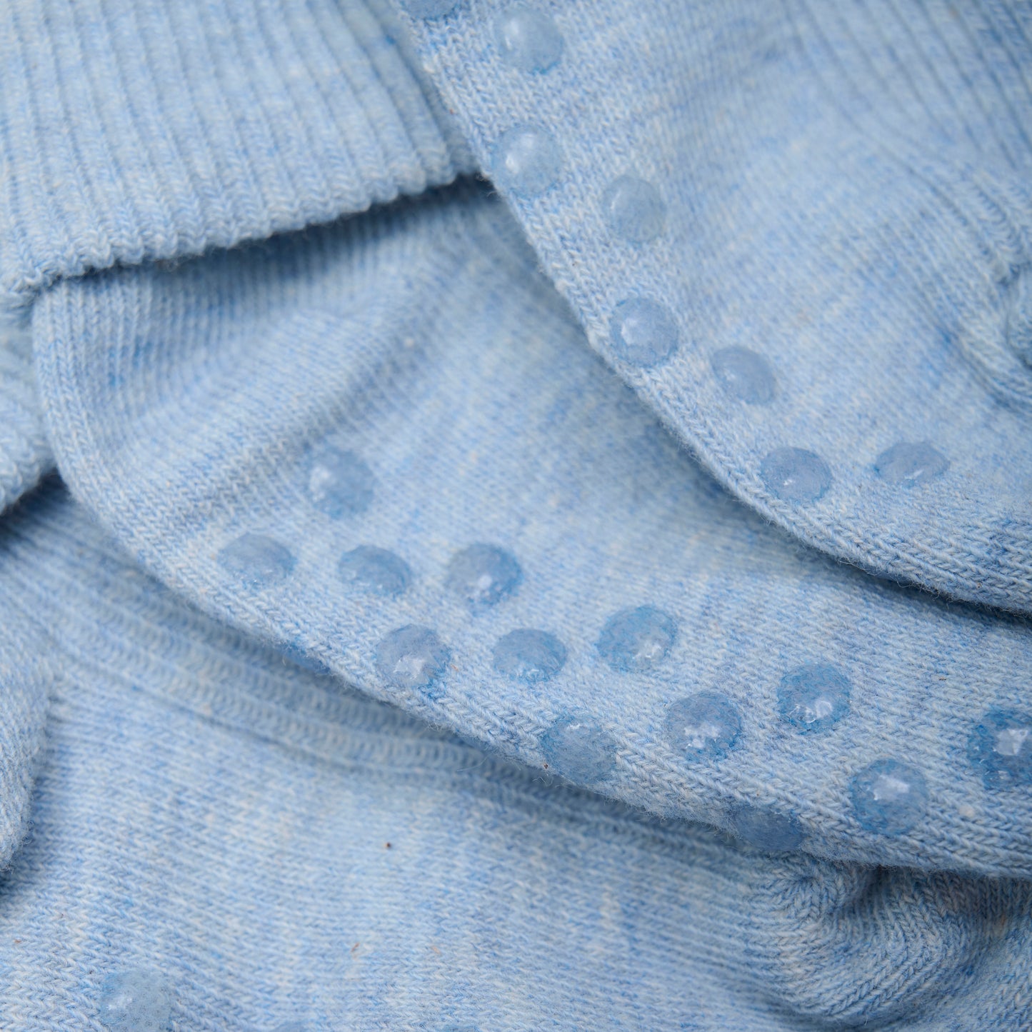 Minymo - Sokken met antislip babyblauw