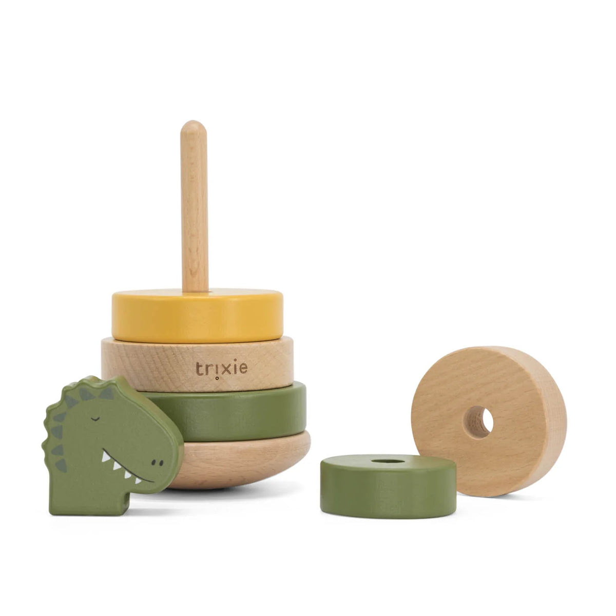 Trixie - Houten stapeltoren - Mr. Dino