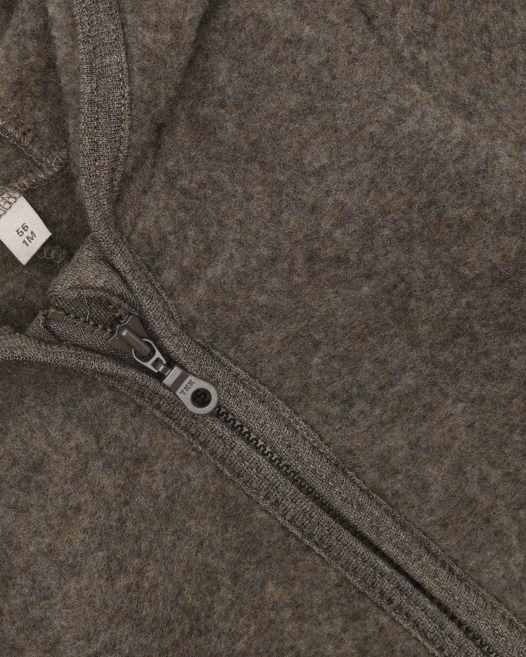Huttelihut - Pramsuit wool fleece brown