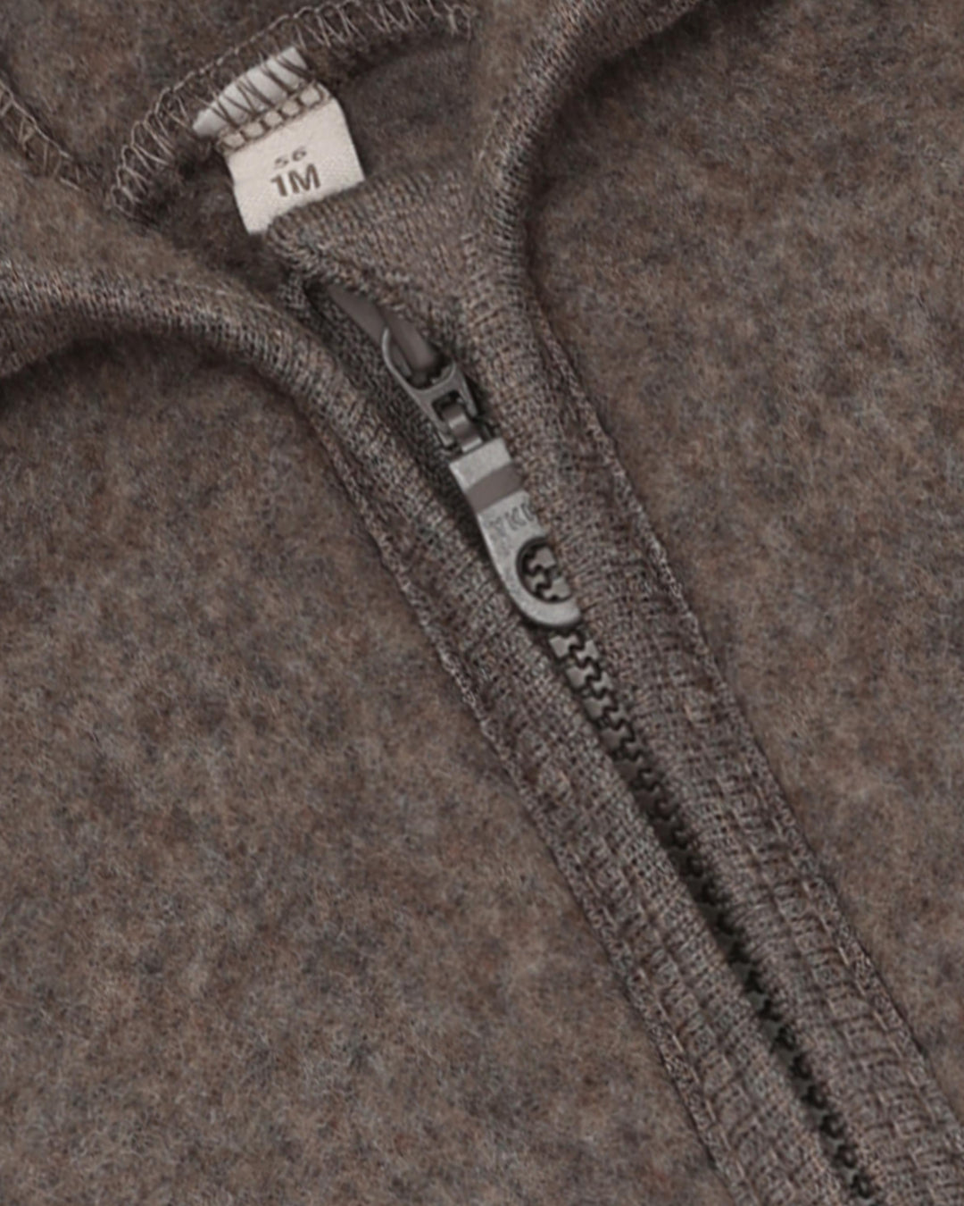 Huttelihut - Jacket wool fleece brown