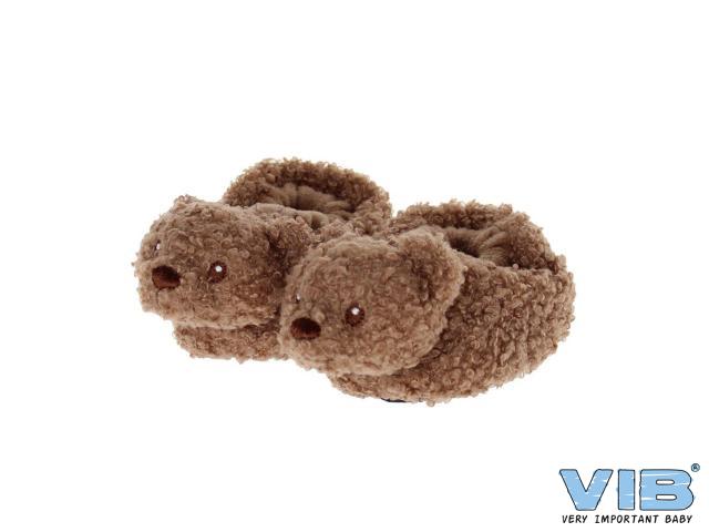 VIB - Pluche slofjes beer