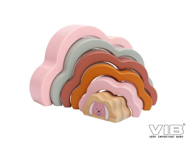 VIB - Regenboog stapelaar konijn