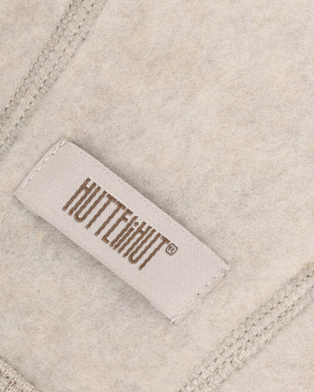 Huttelihut - Bonnet wool fleece camel