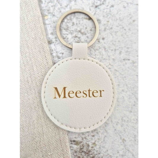Fien & Feau - Meester sleutelhanger