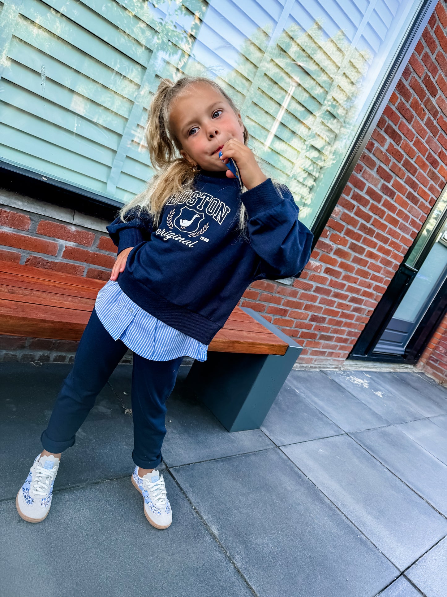 Mayoral - Sweater met blouse