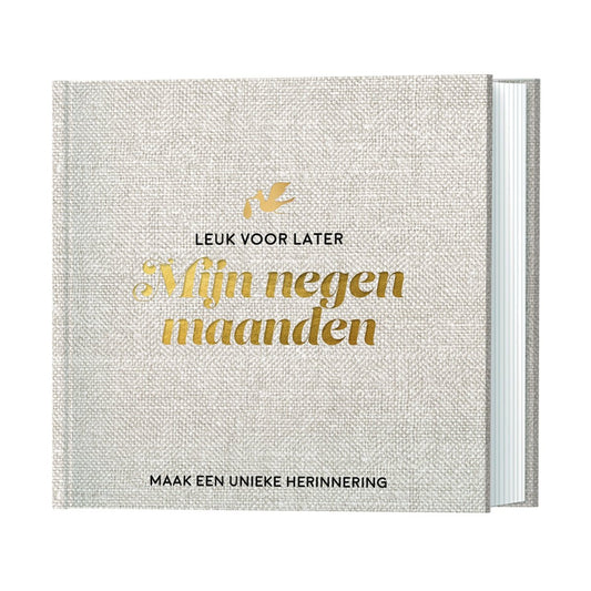 Mijn negen maanden babyboek - Maak een unieke herinnering