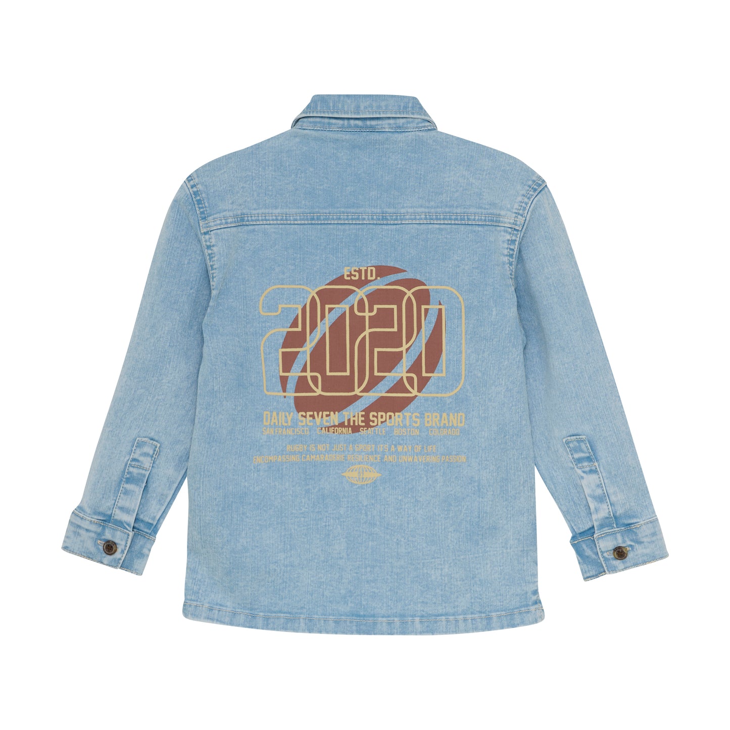 Daily 7 - Denim blouse