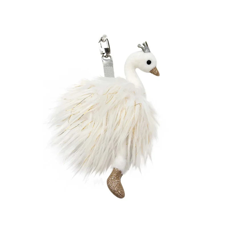 Doudou et Compagnie - Zwaan sleutelhanger