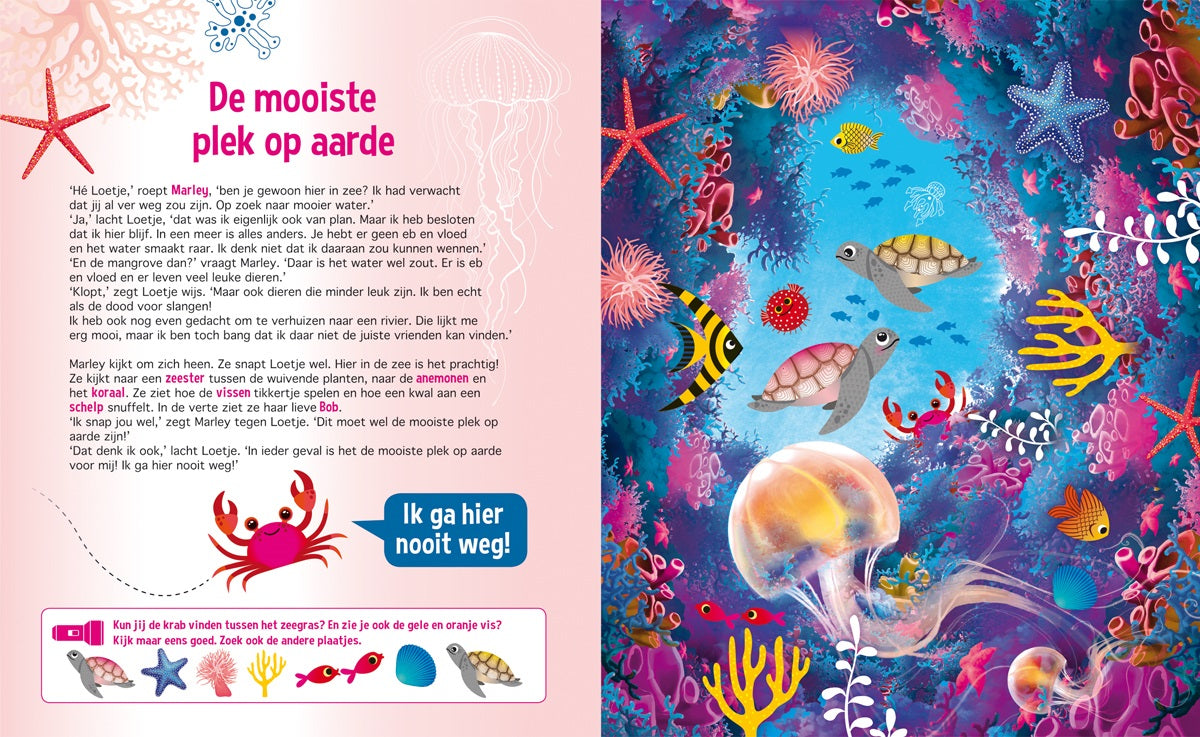 Speuren in het water