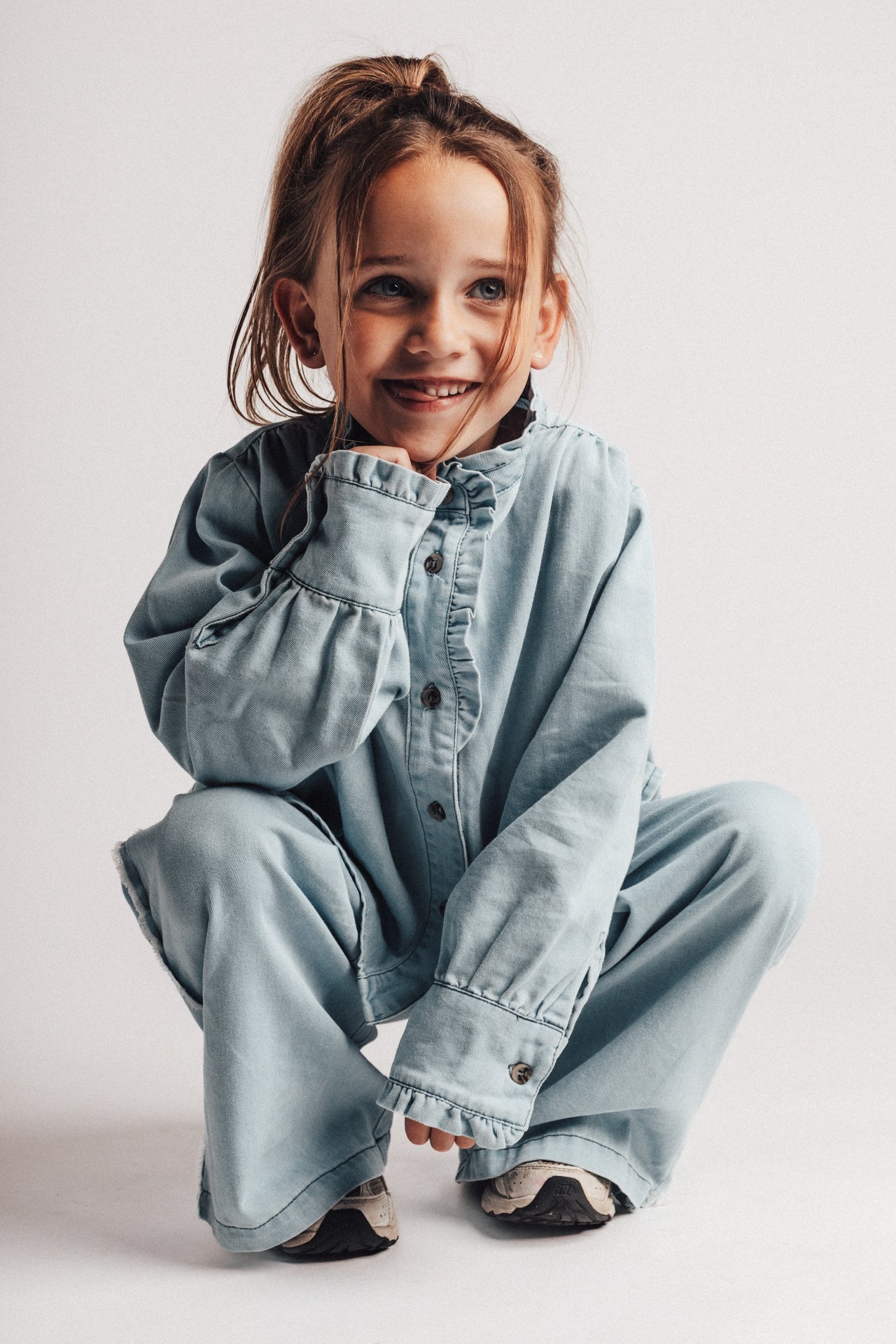 Baje - Lala blouse blue denim light