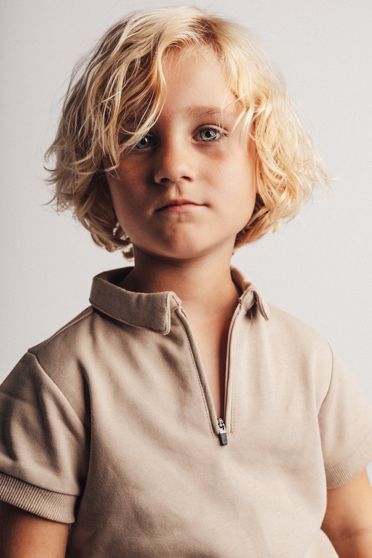 Baje Studio - Teba shirt taupe cafe