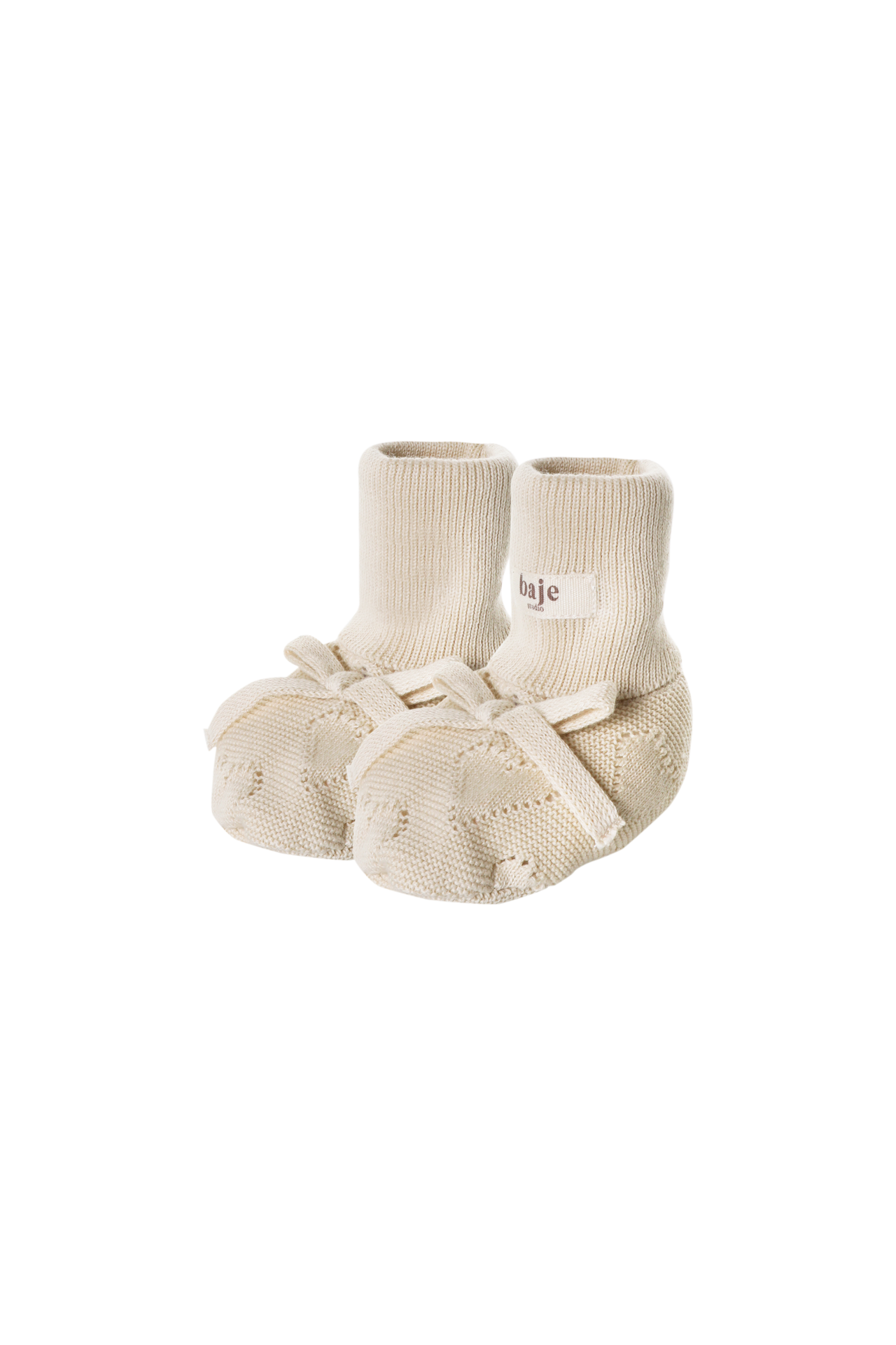 Baje Studio - Flo creme oat slofjes