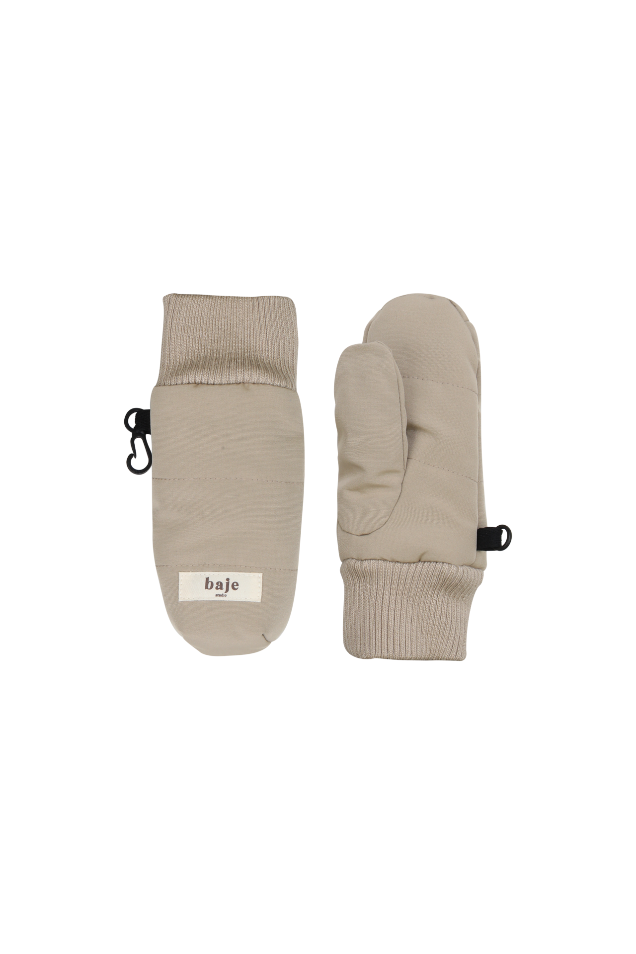 Baje Studio - Frozen beige mittens