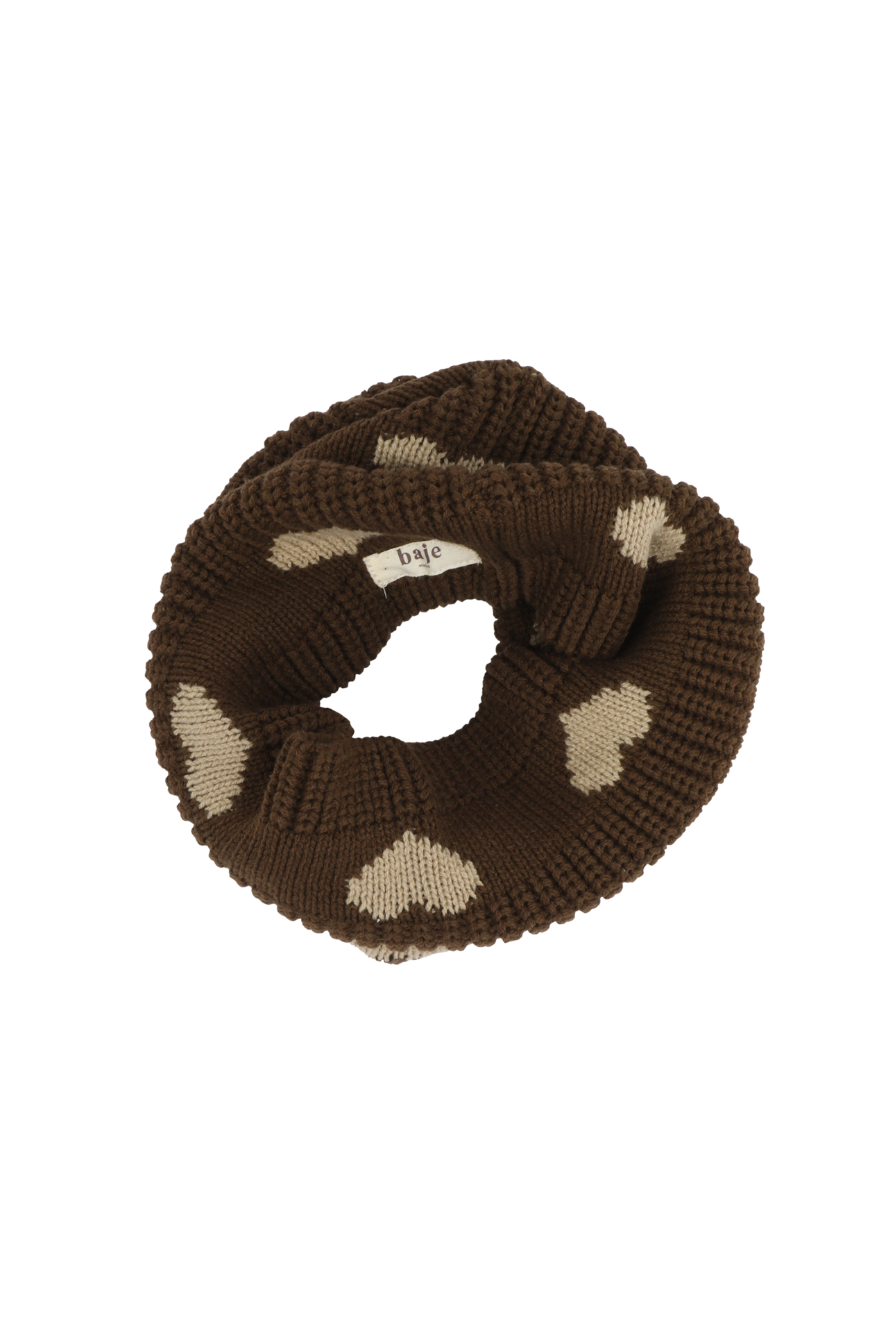 Baje Studio - Wintery copper brown print sjawl