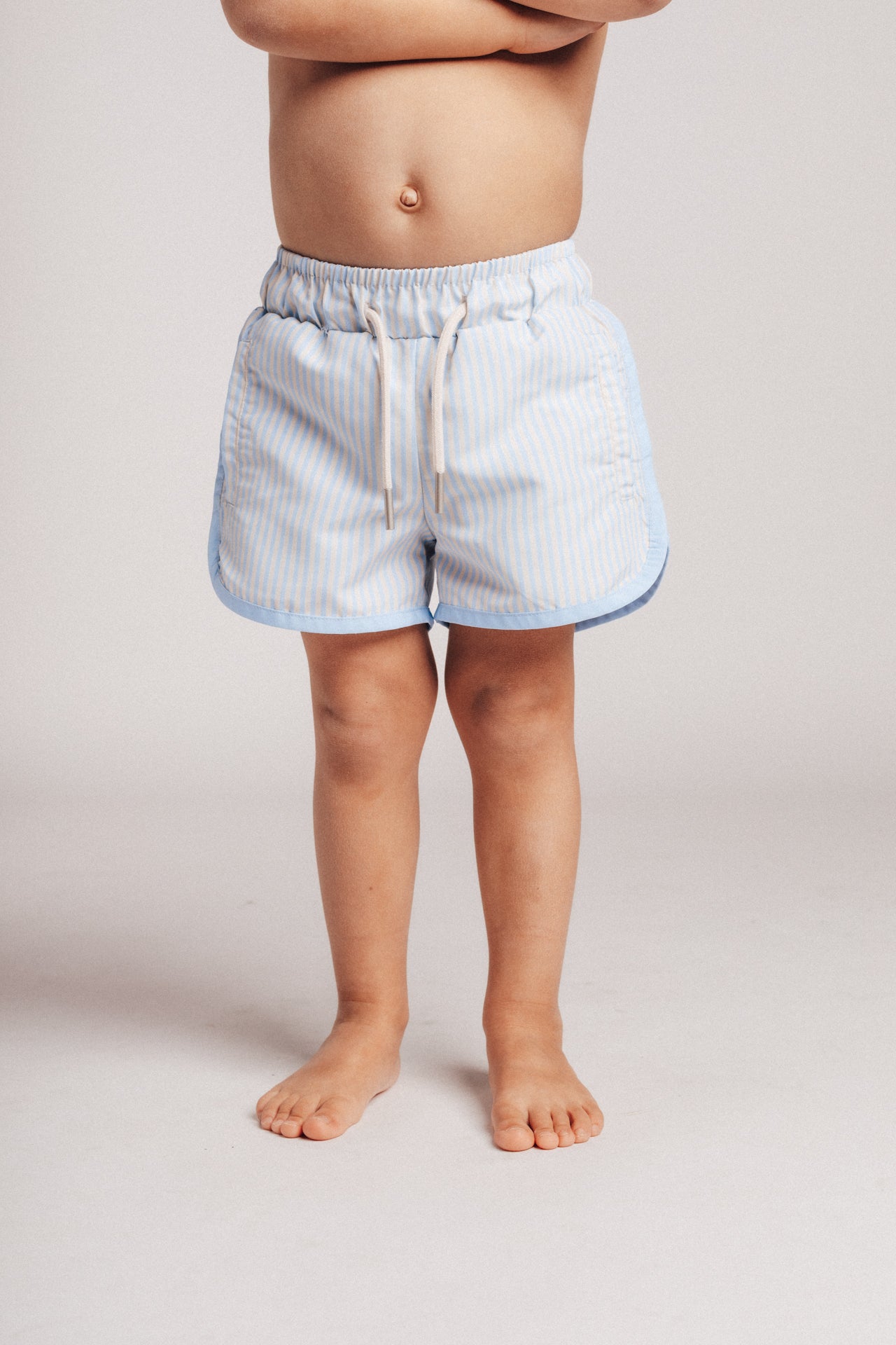 Baje Studio - Zwembroek Mello blue steel stripe