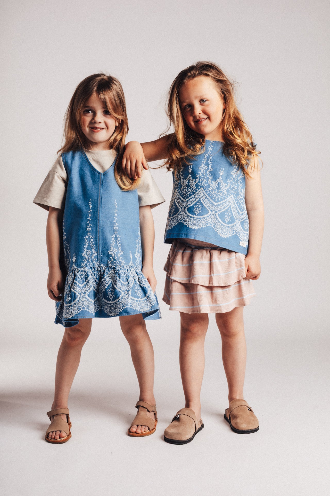 Baje Studio - Jurk Saartje Blue denim