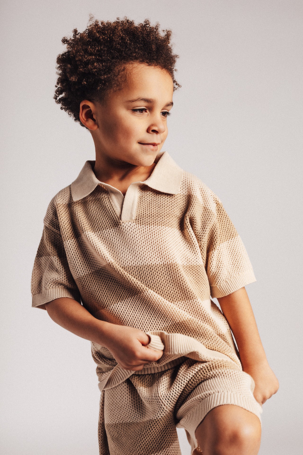 Baje Studio - Polo Sev taupe