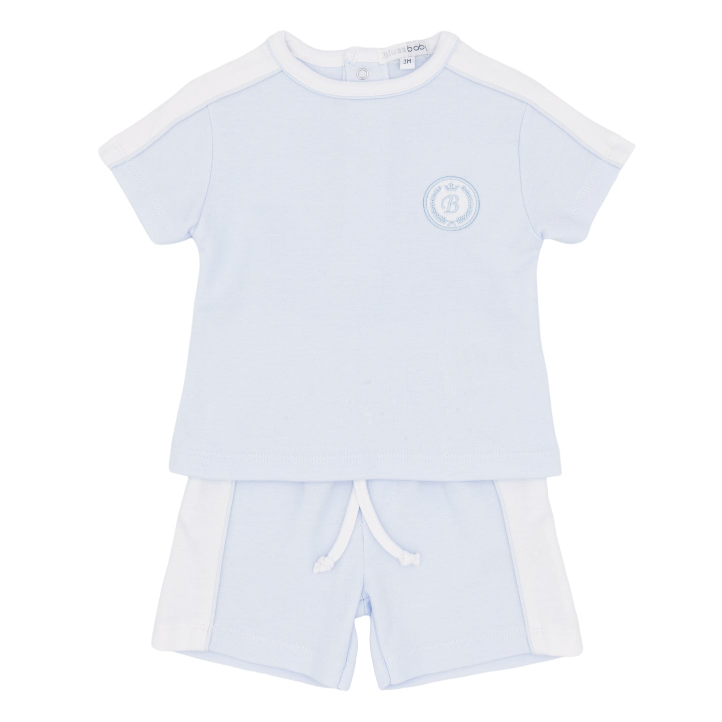 BluesBaby - Set t-shirt blue short