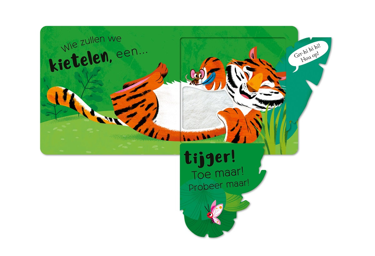 Kietel en kriebel een tijger