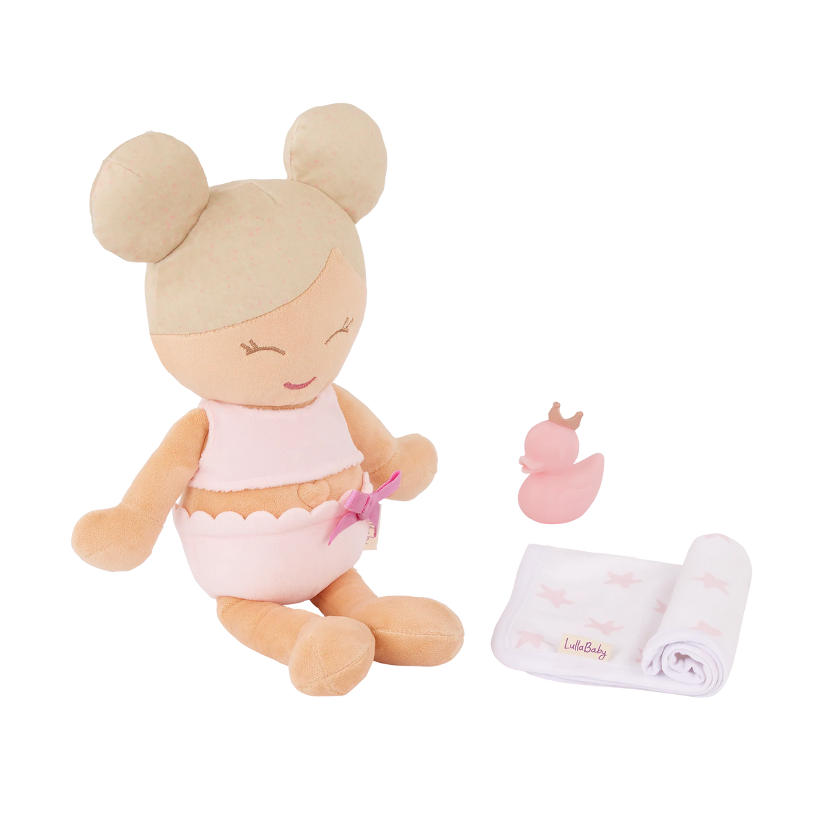 Lullababy - Plush Girl Bath & Doll Accessoires