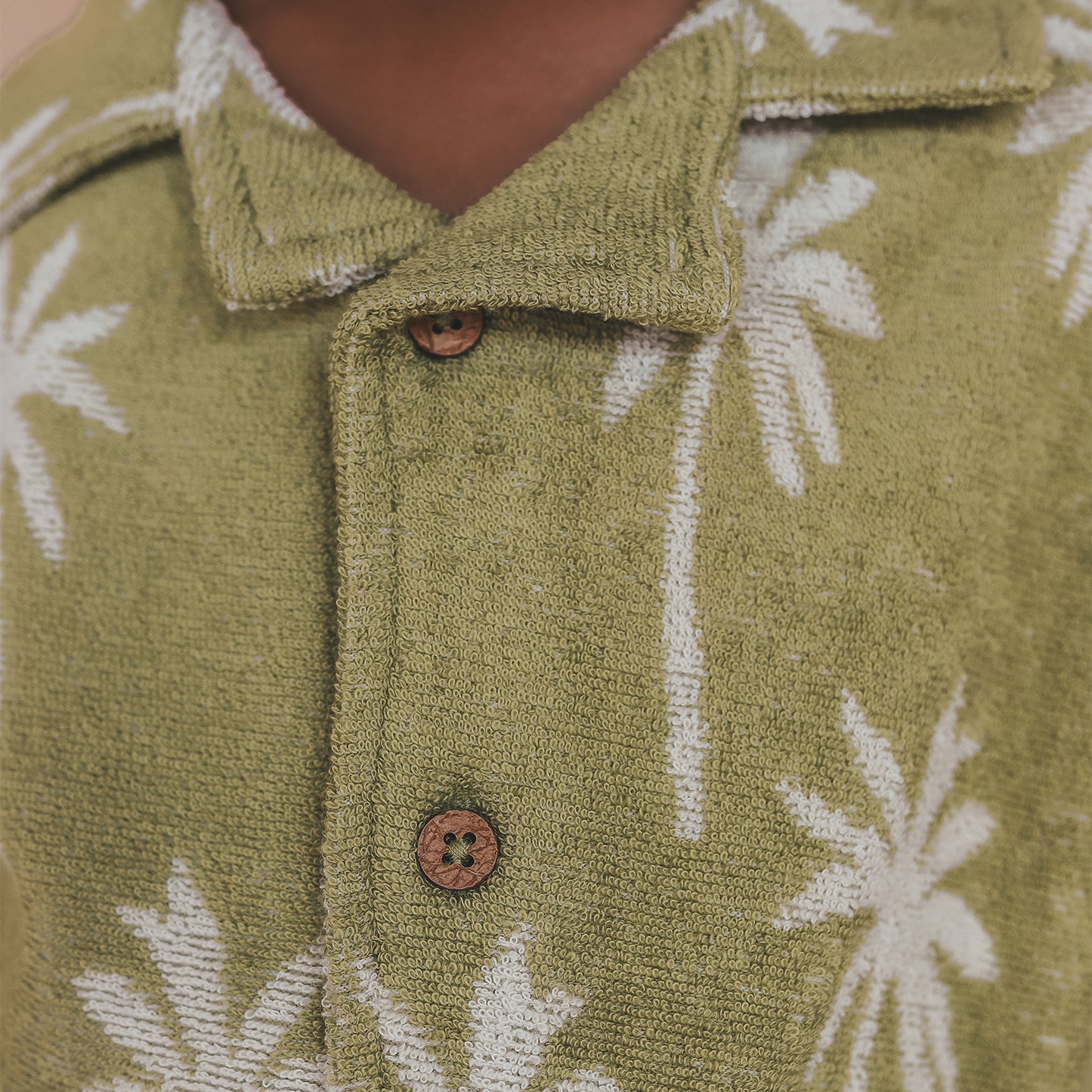 Salted Stories - Beach palms loose shirt