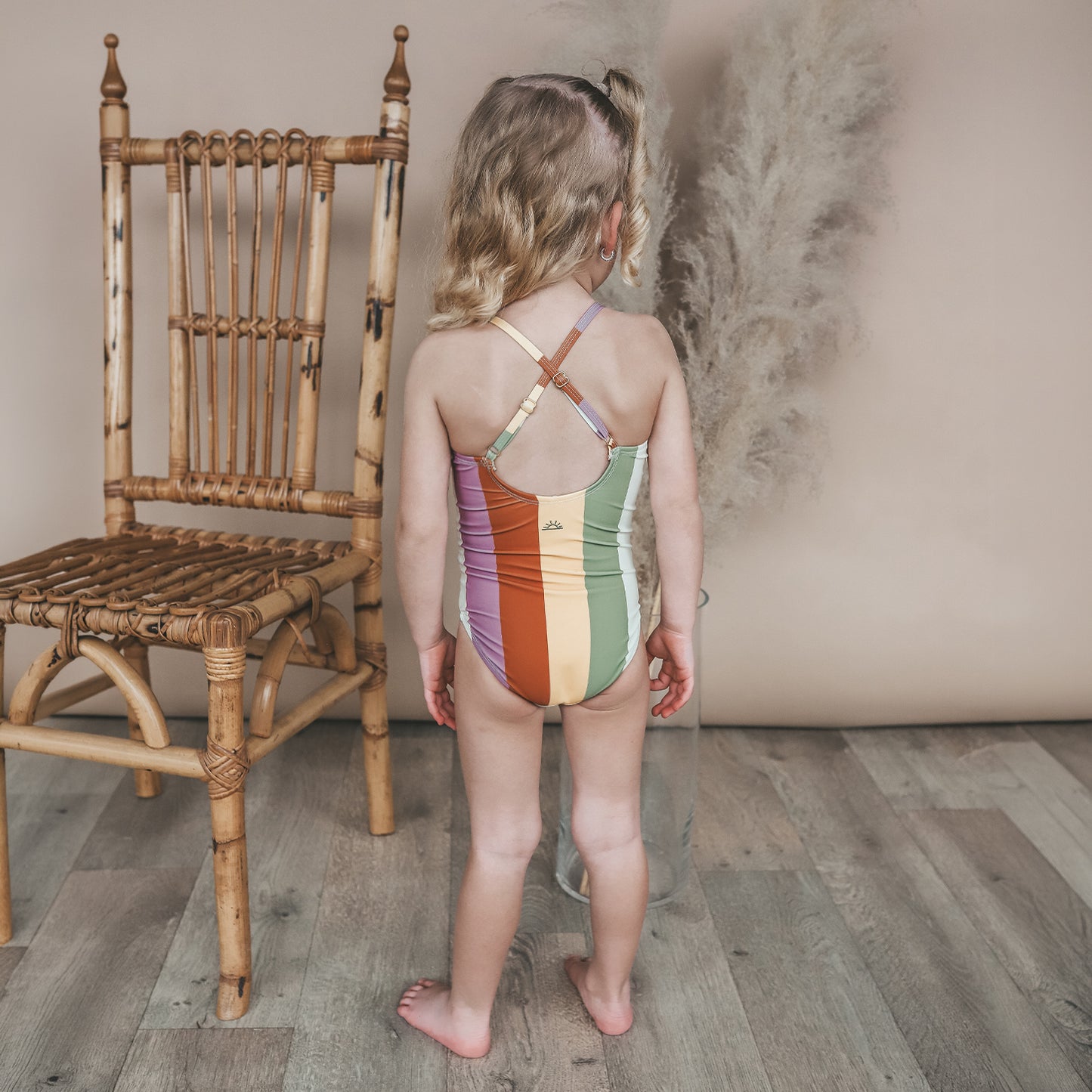 Salted Stories - Multistripe swimsuit