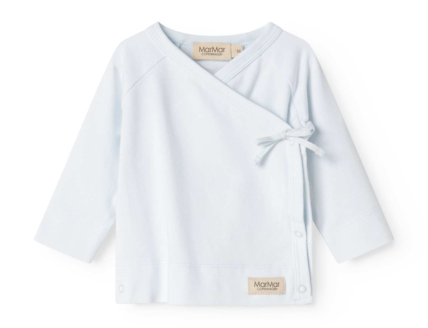 MarMar - Overslagshirt babyblauw