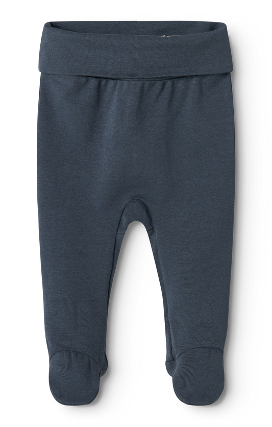 MarMar - Broek met voetjes blauw