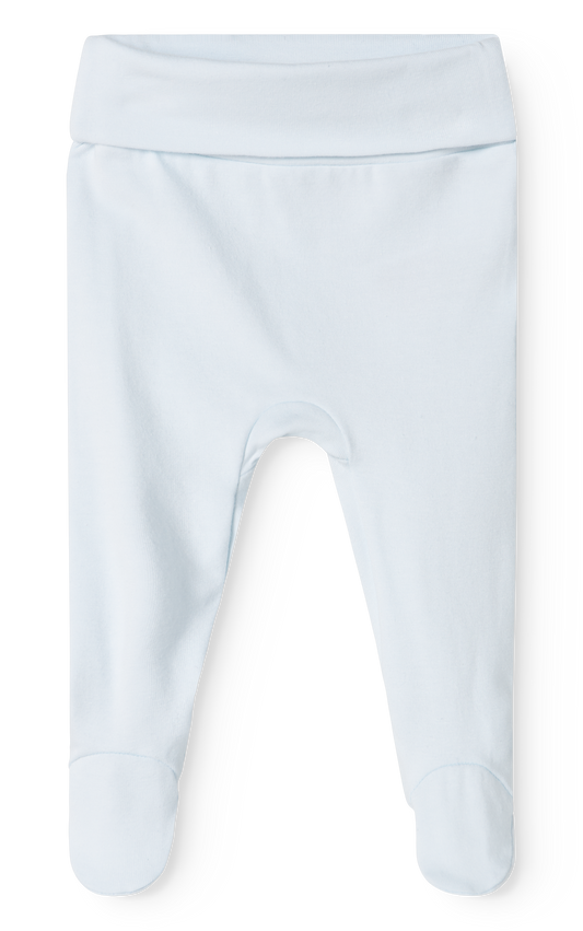 MarMar - Broek met voetjes babyblauw