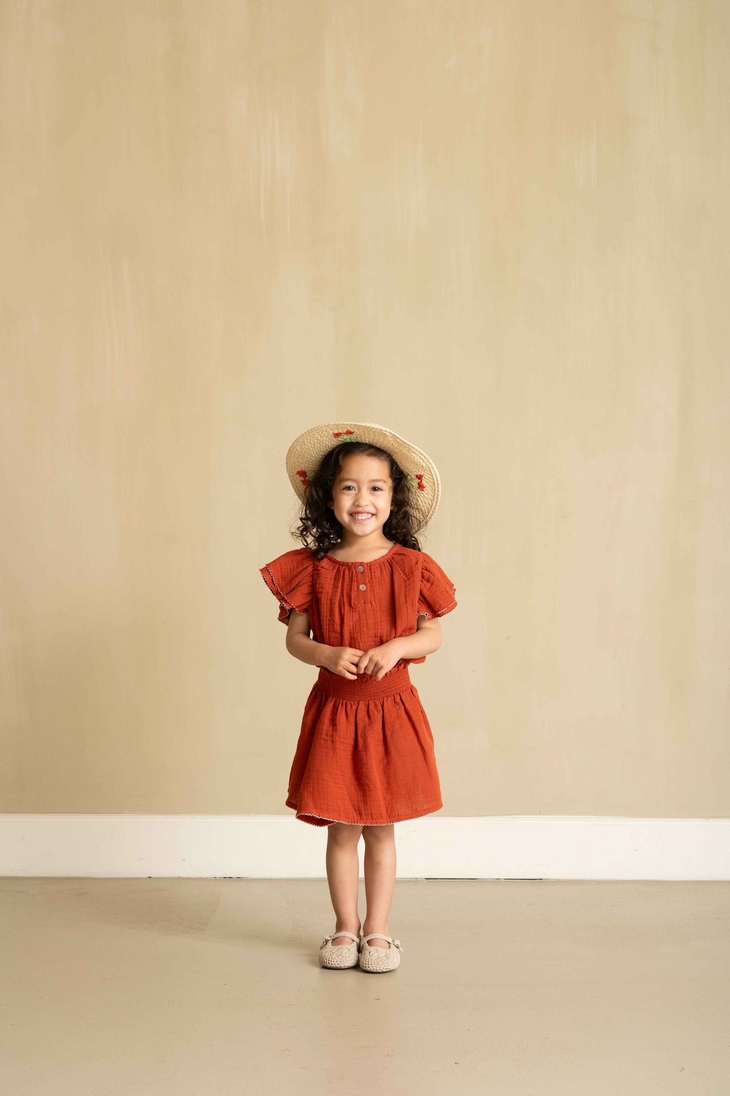 House of Jamie - Ruffle top