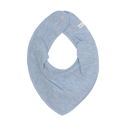 Pippi - Bandana bib babyblauw
