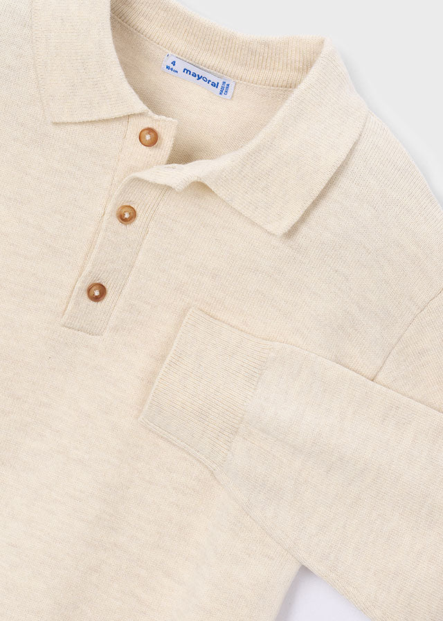 Mayoral - Polo beige 4101