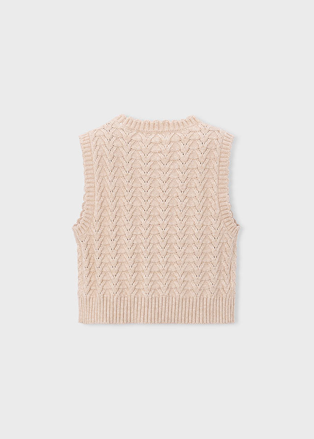 Mayoral - Gilet beige 4329