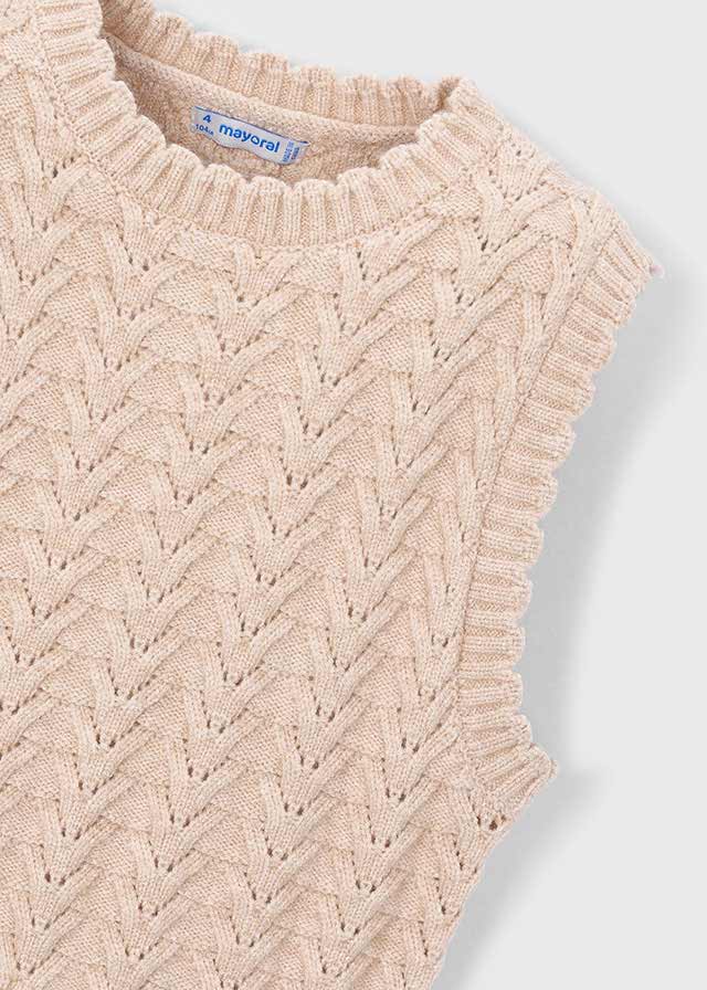 Mayoral - Gilet beige 4329