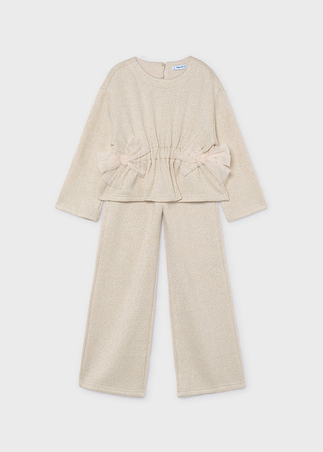Mayoral - Knit set beige 4530