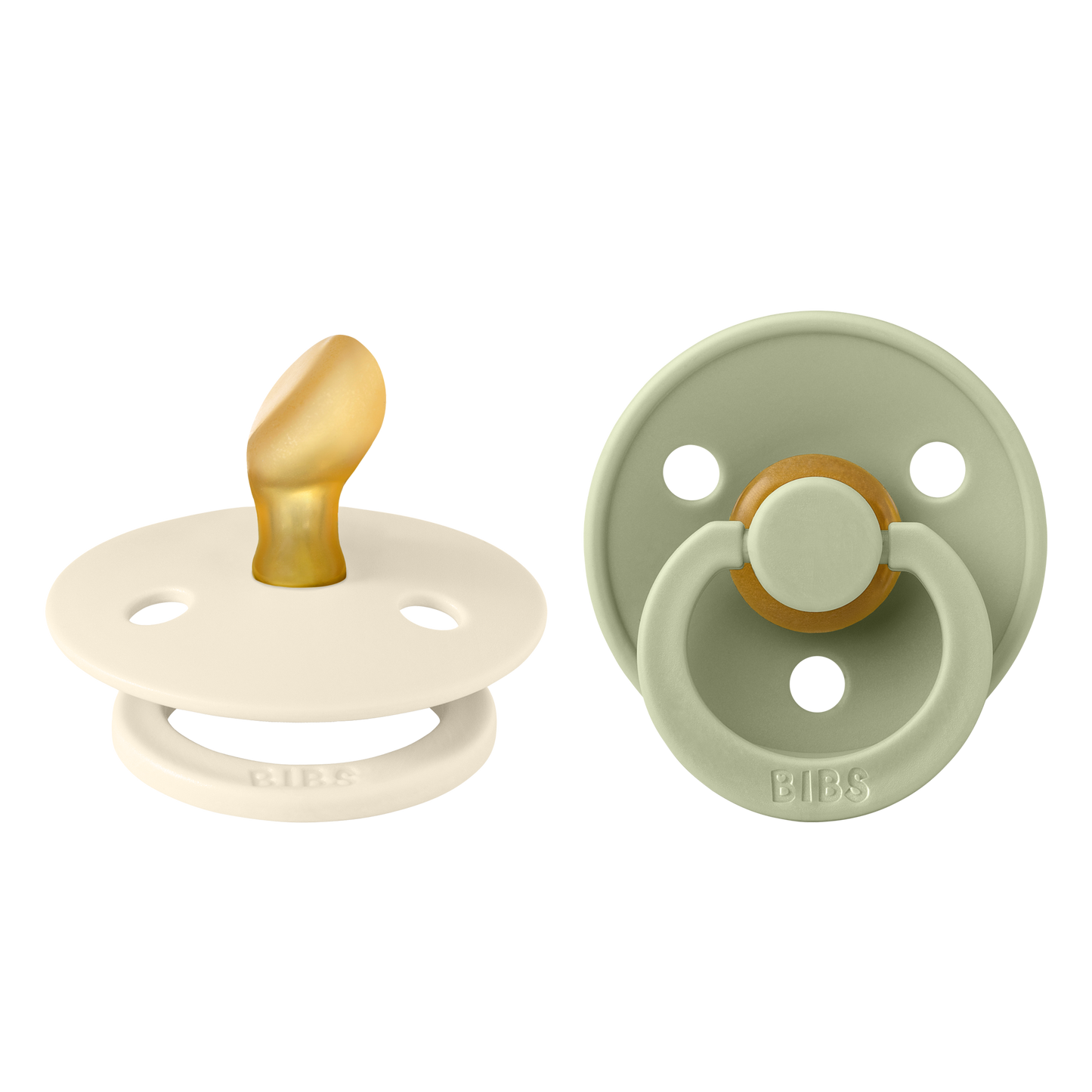 BIBS - 2-pack anatomic Ivory/Sage - 1
