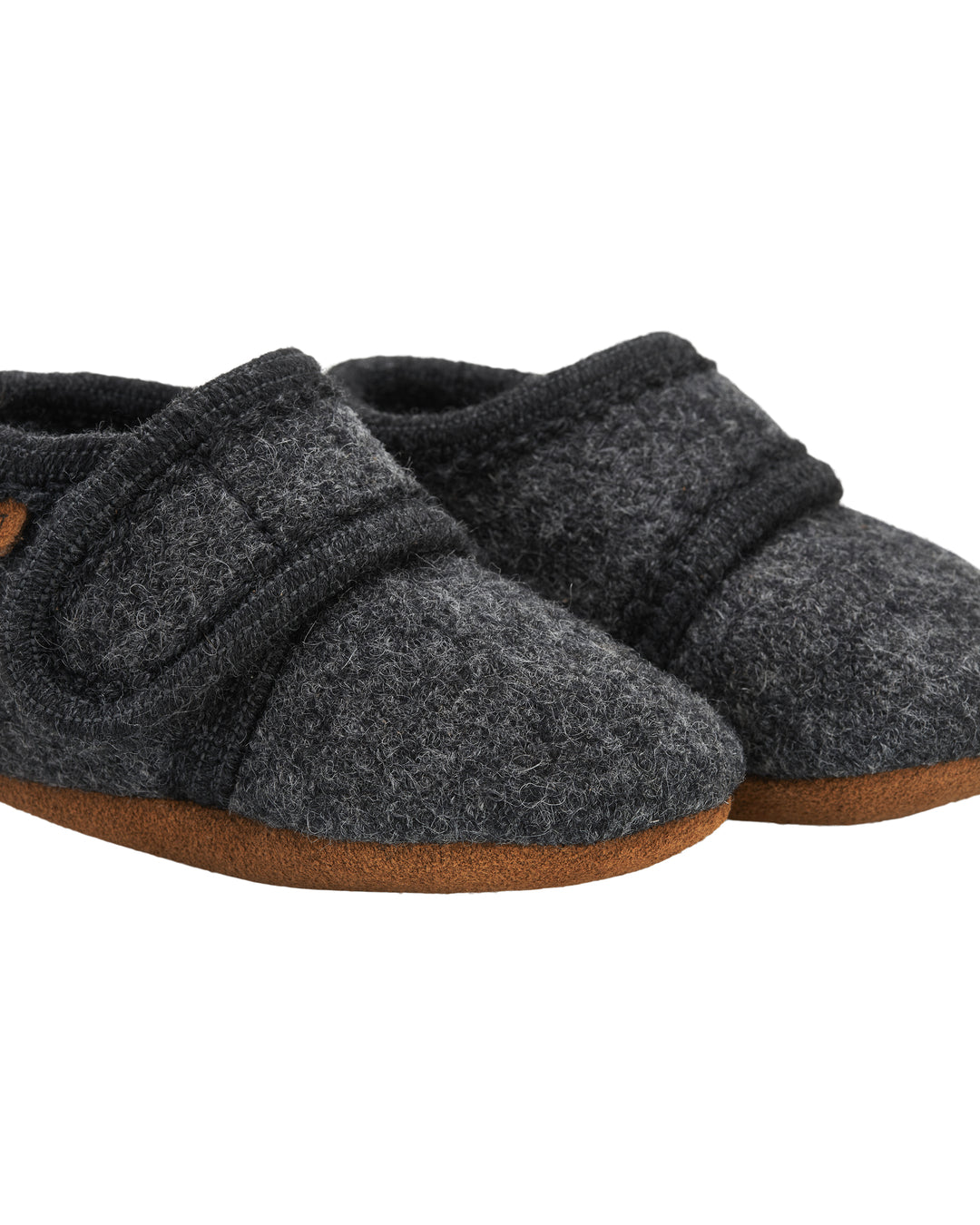 En Fant - Wool slofjes dark grey 1223