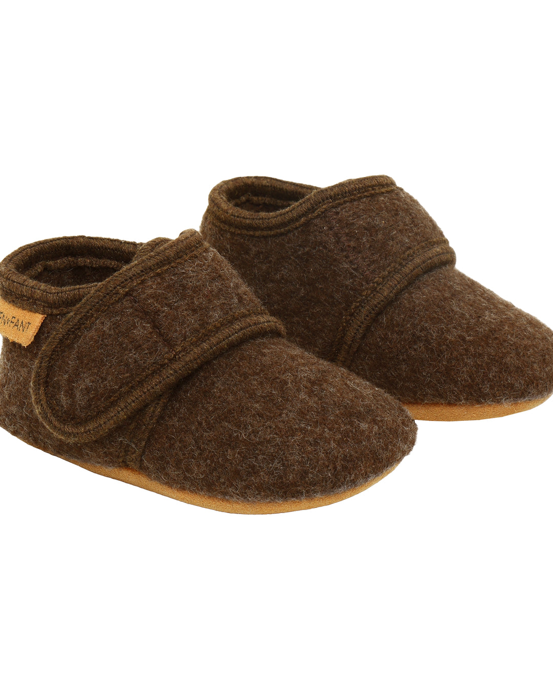 En Fant - Wool slofjes brown 2065